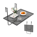 Outdoor Folding Hanging Table with Metal Frame-Black by LJGDeals