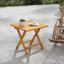 Outdoor Folding Side Table for Small Space and Garden by LJGDeals