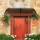 Outdoor Front Door Patio Overhang Awning for Sunlight Rain Snow Wind Protection by LJGDeals
