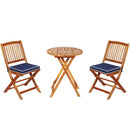 Patio Bundle: Outdoor Furniture Set+Patio Umbrella+Patio Swing+Bistro Set by LJGDeals