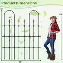 58 x 73 Inch Outdoor Garden Rose Arch Trellis for Climbing Plants by DirectDeals