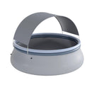 Inflatable Pool with Sunshade Canopy for Outdoor Use by LJGDeals