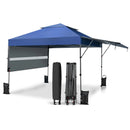 10 x 17.6 Feet Outdoor Instant Pop-up Canopy Tent with Dual Half Awnings by LJGDeals
