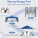 10 x 17.6 Feet Outdoor Instant Pop-up Canopy Tent with Dual Half Awnings by LJGDeals