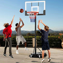 3.3-7 Feet Portable Adjustable Outdoor Kids Basketball Hoop Goal System by LJGDeals