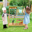 Outdoor Kids Mud Kitchen with Faucet and Water Box by LJGDeals