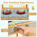 Outdoor Kids Mud Kitchen with Faucet and Water Box by LJGDeals