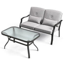 Outdoor Loveseat Chair Set with by LJGDeals