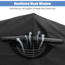 Outdoor Motorcycle Shelter Waterproof Motorbike Storage Tent with Cover-Black by LJGDeals