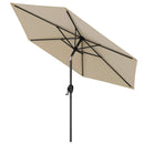 7.5 feet Outdoor Patio Heavy Duty Market Umbrella with Push Button Tilt by LJGDeals