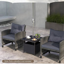 Double Camping Chair with Carry Bag Cup Holders by DirectDeals