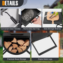 Outdoor Pizza Oven with 600D Oxford Fabric Cover 12 Inch Pizza Stone and Cooking Grill by LJGDeals