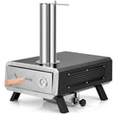 Outdoor Pizza Oven Portable Wood Pellet Pizza Stove with 12 Inch Round Rotatable Pizza Stone by DirectDeals