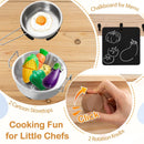 Outdoor Play Pretend Kitchen with Detachable Sandbox and Removable Sink-Natural by LJGDeals