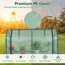 Portable Mini Greenhouse with PE Cover and Zippered Door by LJGDeals