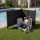 Outdoor Privacy Fence Screen for AC Units and Equipment by LJGDeals