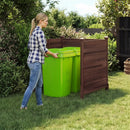 3-Panel Outdoor Privacy Fence for AC Units & Equipment by LJGDeals