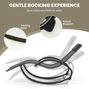 Outdoor Rocking Lounge Chair with Removable Headrest by LJGDeals