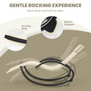 Outdoor Rocking Lounge Chair with Removable Headrest by LJGDeals