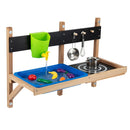 Wall Mounted Mud Kitchen for Kids Ages 3+