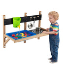 Wall Mounted Mud Kitchen for Kids Ages 3+ by LJGDeals