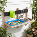Wall Mounted Mud Kitchen for Kids Ages 3+ by DirectDeals