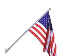 8' Non Tangle Outrigger Aluminum Flagpole Kit - Light Commercial Use by Flagman of America