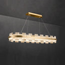 Oval Anita Alabaster Chandelier
