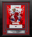 Alex Ovechkin Washington Capitals 800th Career Goal 8" x 10" Framed Hockey Collage Photo by Dynasty Sports & Framing