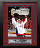 Alex Ovechkin Washington Capitals 2018 Stanley Cup Champions 8" x 10" Framed Hockey Photo by Dynasty Sports & Framing