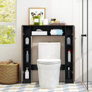 Over The Toilet Storage Cabinet with 2 Open Compartments and 4 Adjustable Shelves by DirectDeals