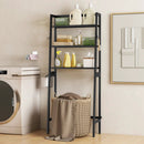 3-Tier Over The Toilet Storage Shelf with Adjustable Bottom Bar by LJGDeals