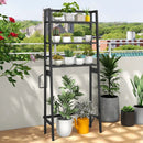 3-Tier Over The Toilet Storage Shelf with Adjustable Bottom Bar by LJGDeals
