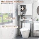 Over Toilet Space Saver Bathroom Organizer with Storage Cabinet by LJGDeals