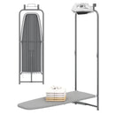 Over the Door Ironing Board Space-Saving Metal Hanging Ironing Board-Gray by LJGDeals