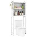 Over-the-toilet Cabinet Bathroom Organizer with 2 Flip-up Cabinets by LJGDeals