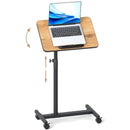 Overbed Rolling Food Tray Table by LJGDeals