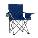 Oversized Camping Chairs Outdoor Folding Chair with Cooler Pouch and Cup Holder by LJGDeals