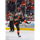Owen Tippett Philadelphia Flyers Celebration Hockey Photo by Dynasty Sports & Framing