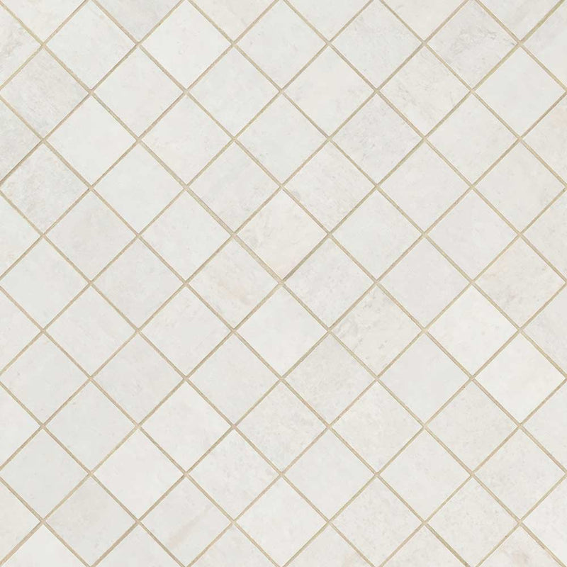 MSI Oxide Blanc Porcelain Mosaic Wall and Floor Tile - 2"x2"