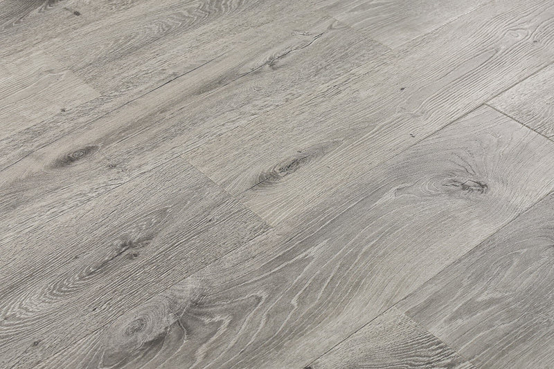 Oyster Textured/EIR 6.61"x72.83" Laminate Flooring 12mm - Glacial Wine