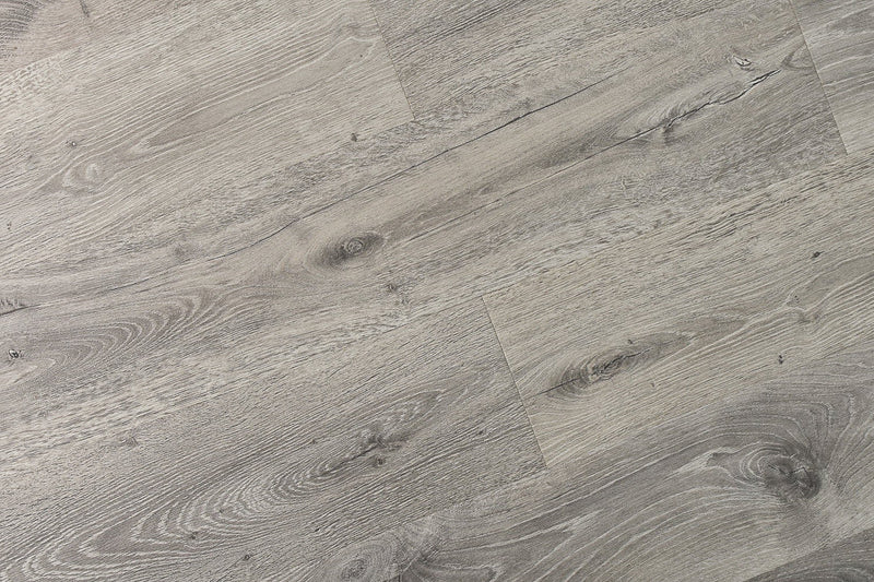 Oyster Textured/EIR 6.61"x72.83" Laminate Flooring 12mm - Glacial Wine