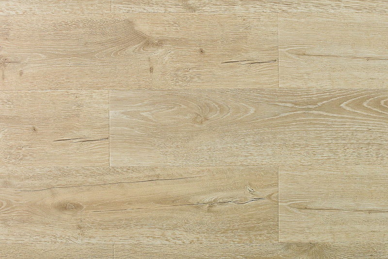 Oyster Textured/EIR 6.61"x72.83" Laminate Flooring 12mm - Simple Tan