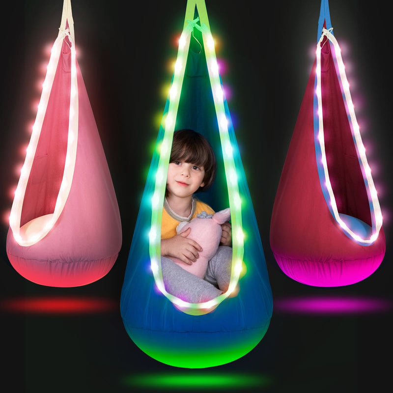 Outree Light Up Kids Sensory Swing