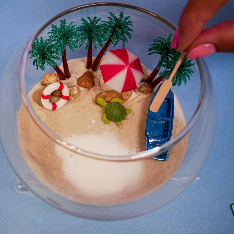 Beach Resin Terrarium Kit, photo 3 of 8