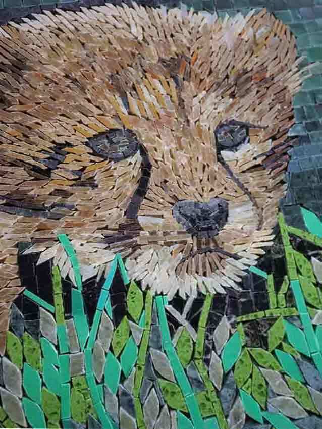 Mosaic Animal Art - Simba