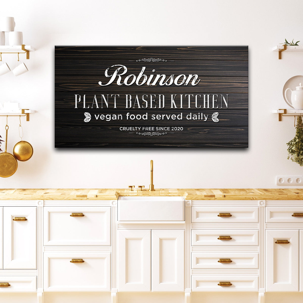 Plant Based Kitchen Sign, photo 7 of 7