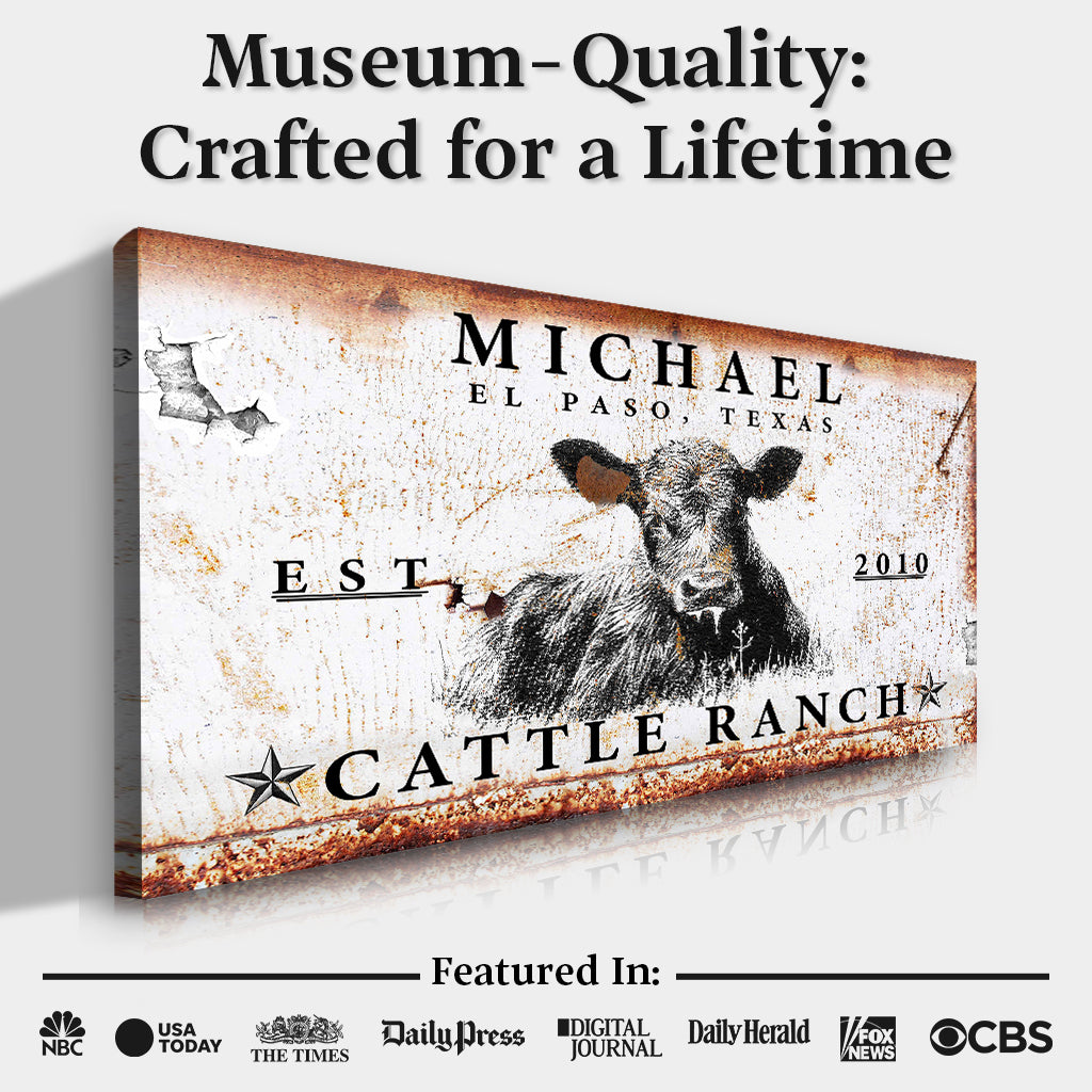 Cattle Ranch Sign X, photo 5 of 11