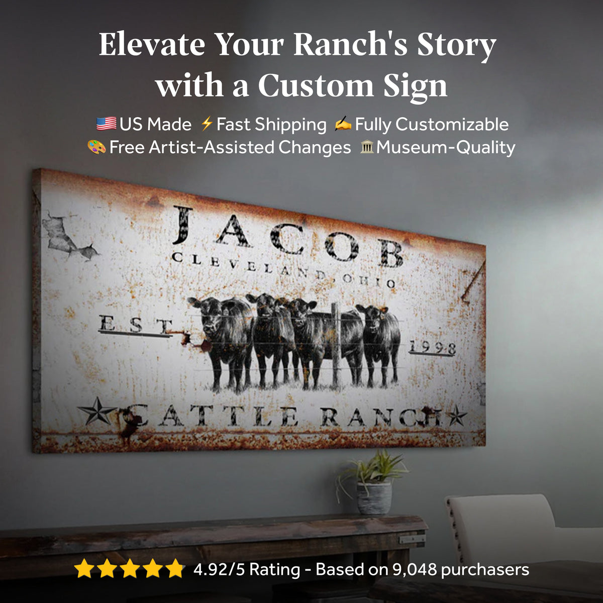 Cattle Ranch Sign X, photo 11 of 11