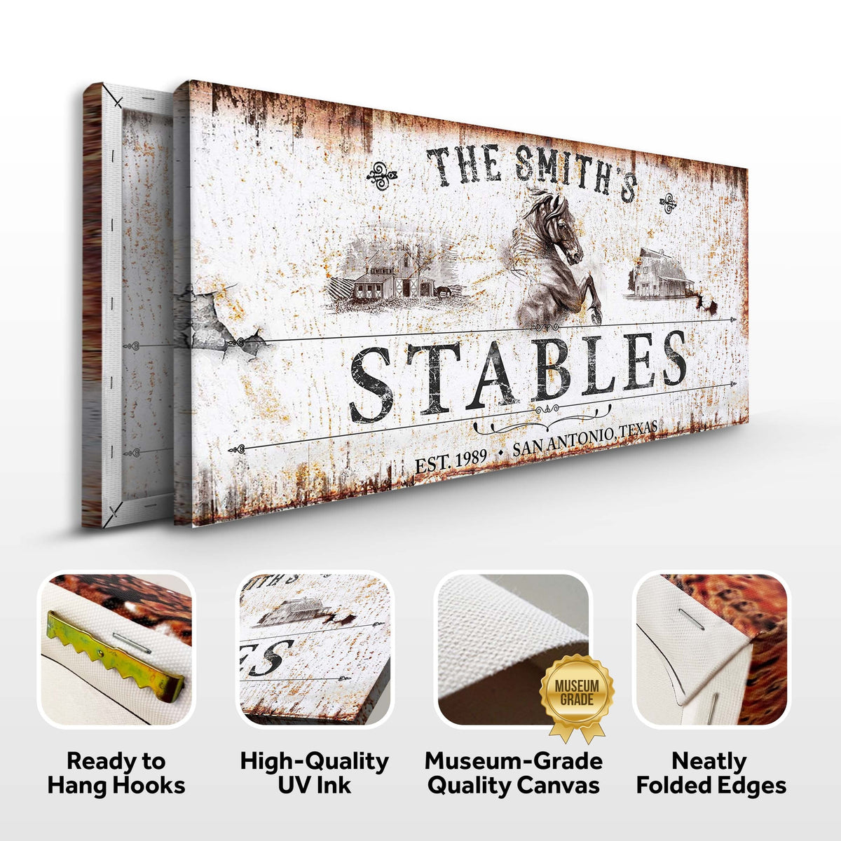 Rustic Stables Decor Sign, photo 3 of 8